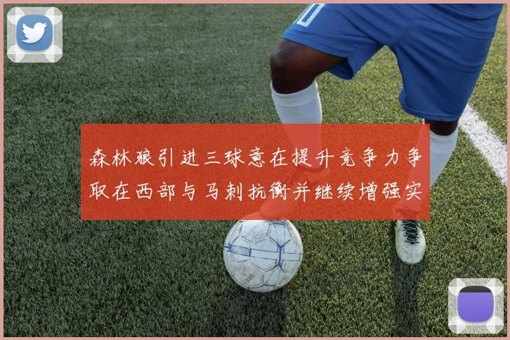 森林狼引进三球意在提升竞争力争取在西部与马刺抗衡并继续增强实力